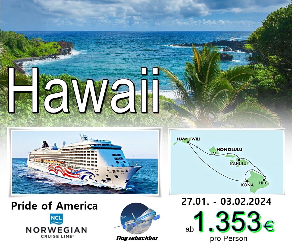 🌞🌴⚓ Hawaii - Kreuzfahrt 🛳️🌴🌞

➡️ specials.discount-cruises.de/de/suche?dur=1… 👀

🔊 Werbung #resen #cruise #kreuzfahrt #Hawaii