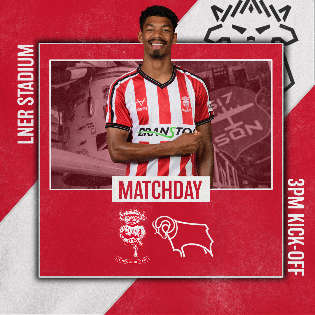 🔴 MATCHDAY ⚪️ 🆚 @dcfcofficial 🏟 LNER Stadium 🏆 @SkyBetLeagueOne ⌚️ 3pm KO 🎟 Pay on the day available #WeAreImps | #LINDER