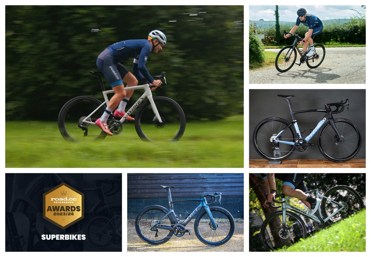 Check out the money-no-object superbikes that most impressed our reviewers over the past 12 months. Warning: some of these models will leave you drooling from @iamspecialized @Giant_Bicycles @pinarello_com @scottsports @colnagoworld + more road.cc/306075 #cycling