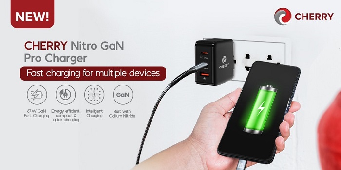 adobotech's tweet image. The CHERRY Nitro GaN Pro Charger is a compact and energy-efficient charger that delivers 67W of rapid and smart charging to ensure your devices stay powered up. @CherryMobilePH 
#Adobotech #CHERRY #GaNcharger #CherryPhilippines
adobotech.net/2024/01/cherry…