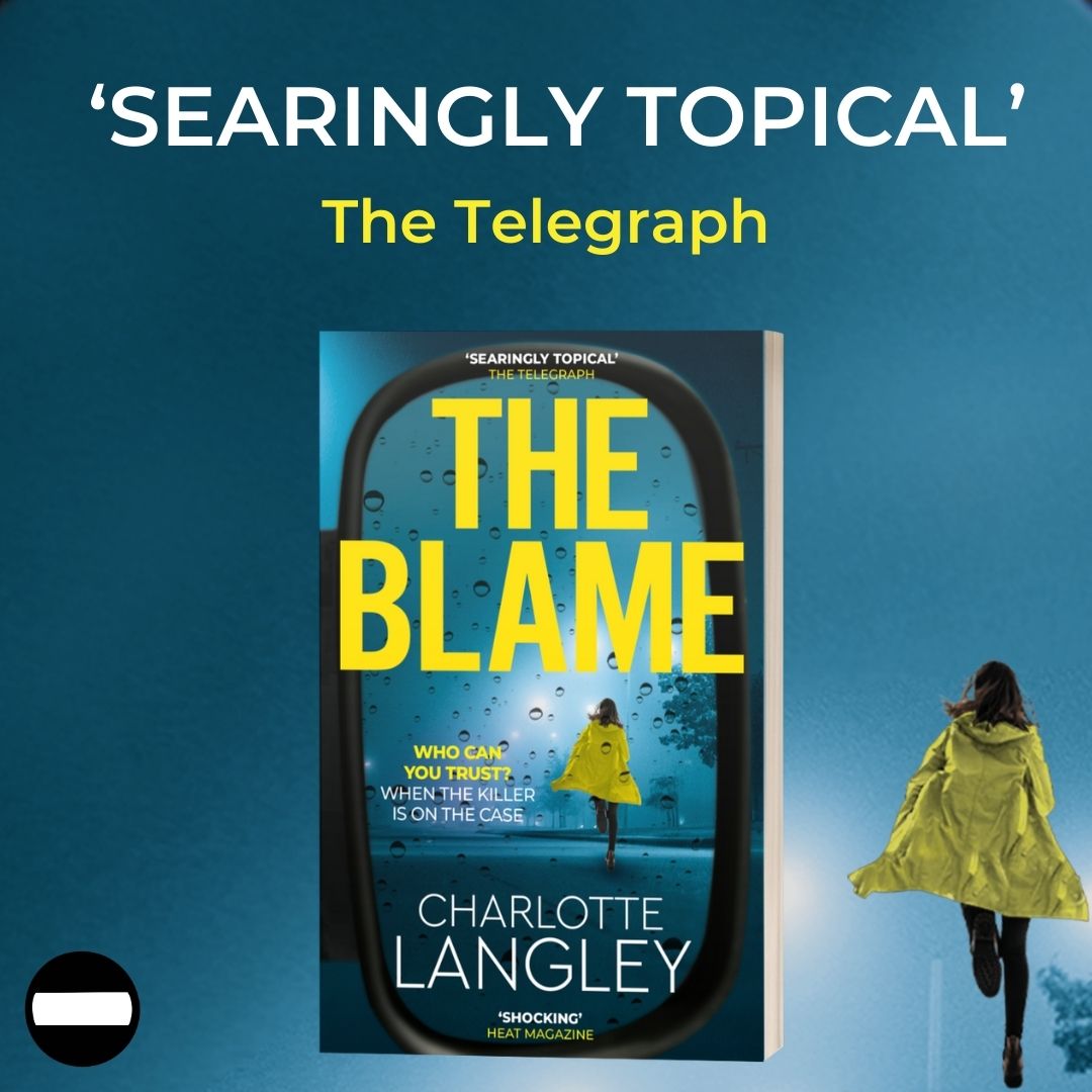 A girl murdered.
A town torn apart.
A police force in disgrace.

Who can you trust when the killer is on the case!

The Blame is out in paperback on the 15th February! <a href="/c_langley_/">Charlotte Langley</a>
