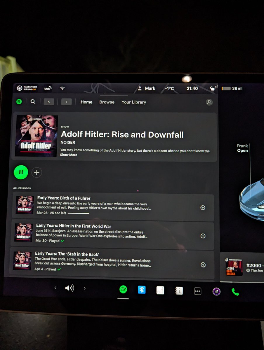 CptCloggy's tweet image. I finished listening to this amazing podcast read by Paul McGann yesterday. Its not just fascinating but equally terrifying. It should have a sub heading of #AWarningFromHistory . The hitler playbook is being repeated here in UK but especially in USA 😞