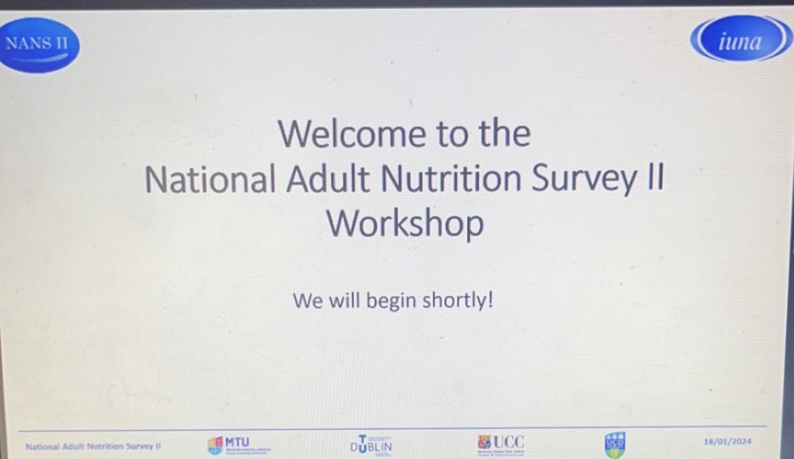 Fantastic presentations this morning showing the preliminary results of NANS II! Some really interesting and concerning findings presented. 

Grateful to have had the opportunity to work on this important survey with the team! #NANSII