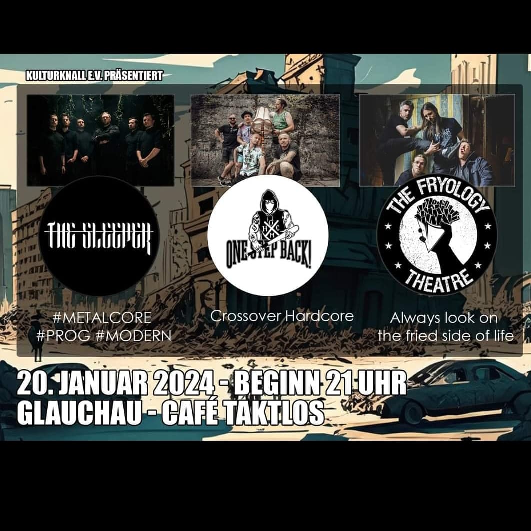 CafeTaktlos's tweet photo. Samstag, #thesleeper #glauchau #zwickau #hc #fckafd #AfDVerbot https://t.co/d1iOGkYVeY