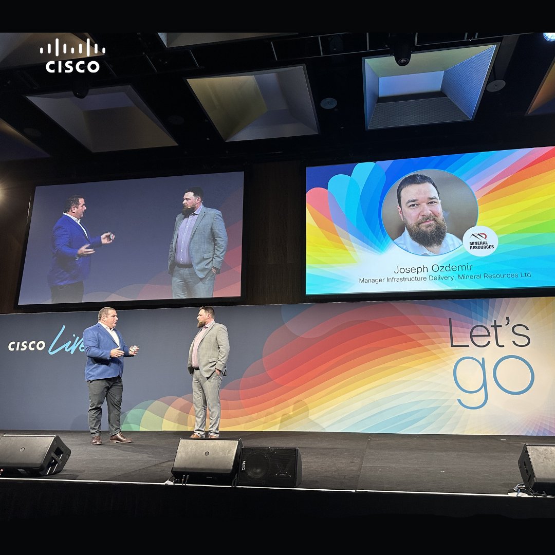 CiscoIIoT's tweet image. Samuel Pasquier shared highlights from his Industrial IoT Innovation Talk at #CiscoLiveAPJC featuring @MRLMinRes, along with takeaways from top industry leaders at the Industrial IoT Industry Summit. 💡 Read the blog ➡️cs.co/6013rpvcv

#IndustrialIoT #CiscoIoT