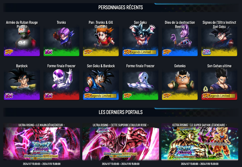 satchfroggy's tweet photo. 🍀 J'ai l'honneur de vous annoncer le lancement de mon site dédié à Dragon Ball Legends 🍀

➡️ https://t.co/qCprEdCS4C

Je vais vous détailler dans un thread complet les features offertes par le site 🧵

N'hésitez pas à RT pour le soutien et à l'ajouter en favori 🔥

#dblegends https://t.co/7aFV9V5f5R