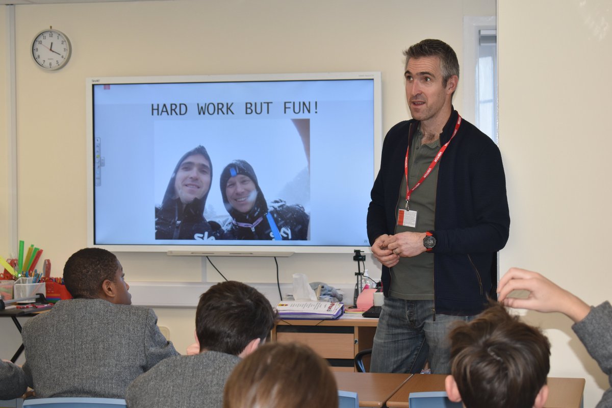 #DurlstonYr9 enjoyed an inspiring and motivating talk from Dr Sarriegui about his fascinating and varied career path combining his medicine and sports at such a high level - Southampton Football Team & London Olympics to name just a few! Truly inspirational and engaging!