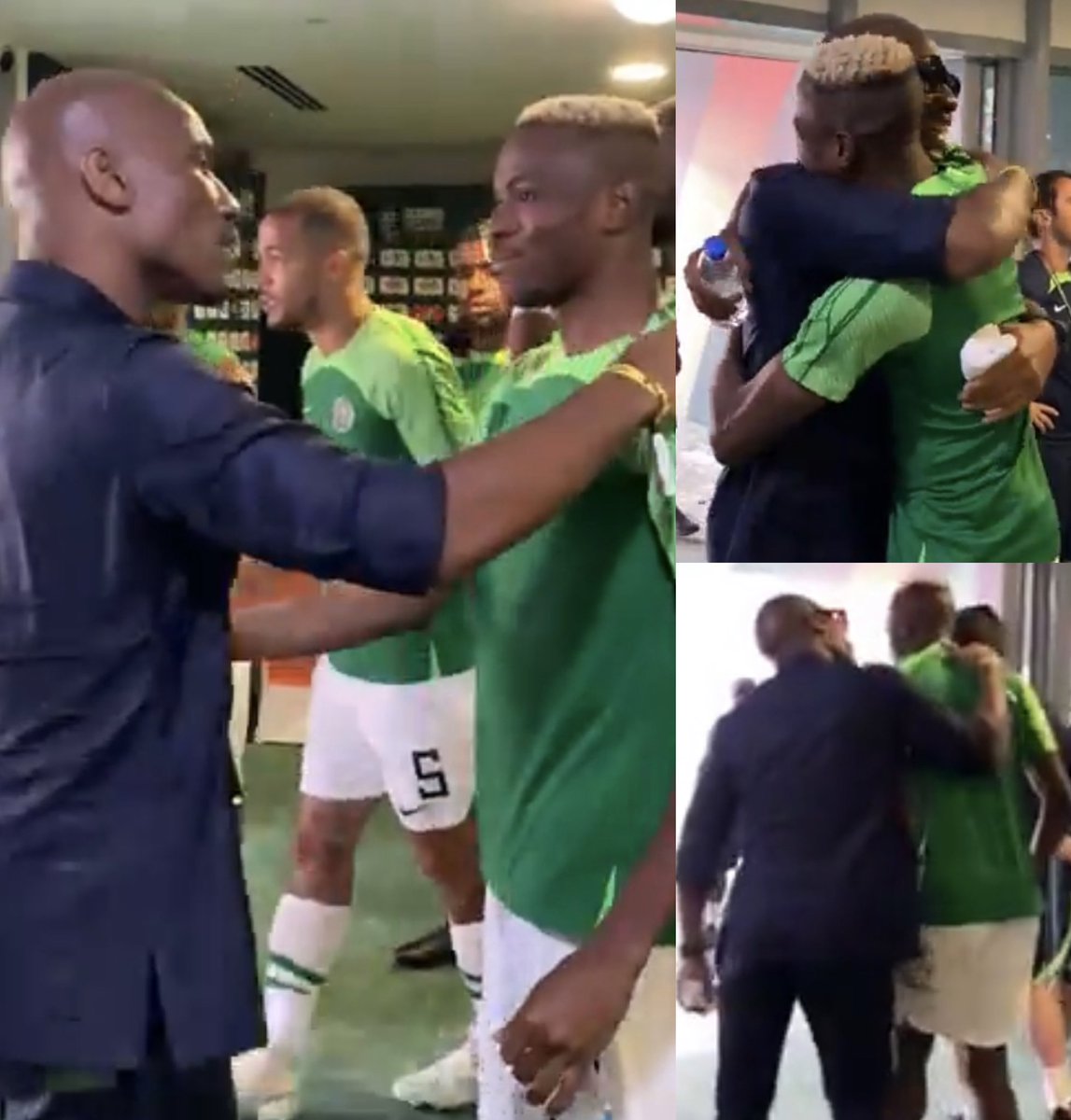 Didier Drogba x Victor Osimhen… 💙