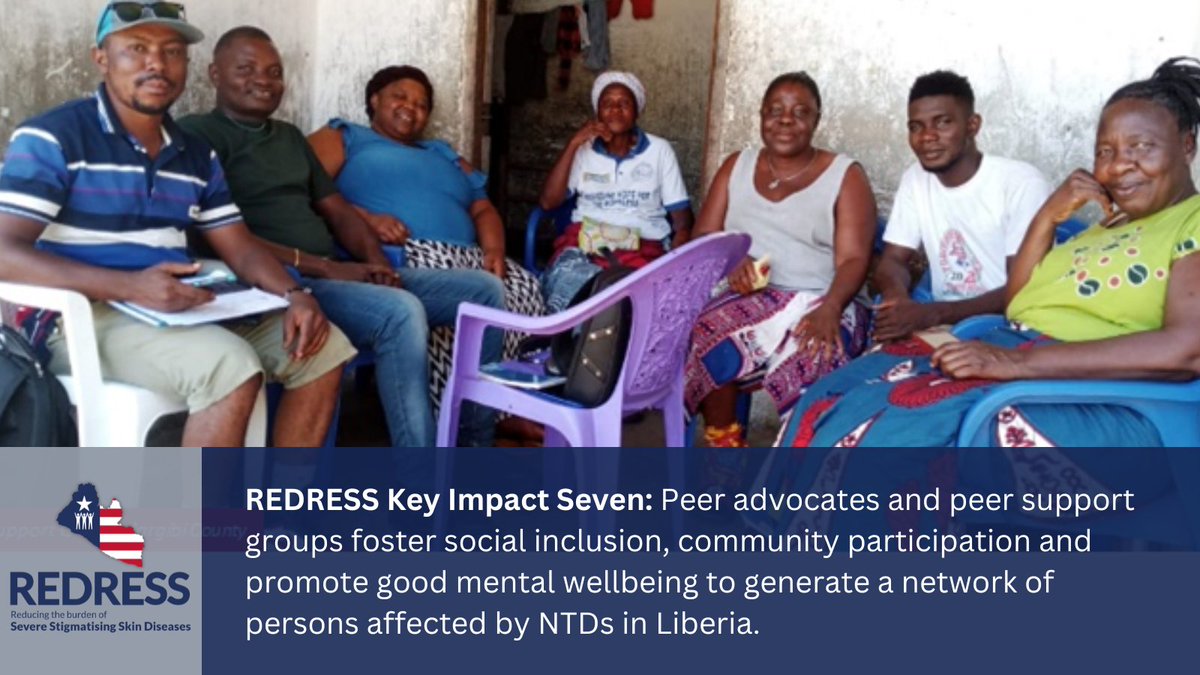 Improved mental wellbeing, inclusion & participation, self-esteem & reduced stigma. REDRESS has centred lived experiences of those with #skinNTDs ➡️bit.ly/3vAbH8Z @NIHRglobal @effecthope @AmericanLeprosy @IGHD_QMU @Anesvad @WHO @lstmnews #redressdissemination #BeatNTDs
