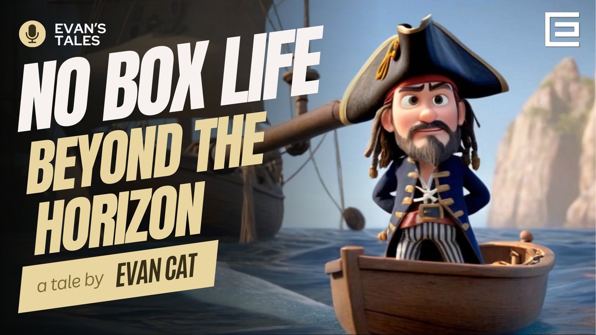 DrEvanCat's tweet photo. 06. NO BOX LIFE OR A LIFE BEYOND THE HORIZON, A tale by Evan Cat, Your Best Life Coach.
Watch this video: https://t.co/G37NaGfPHb
Visit the original article & get more ideas & tips about how you can improve your life: https://t.co/UE5uUfDAVi
#EvansTales #NoBoxLife #KidsStory https://t.co/ZA7YqtQEnr