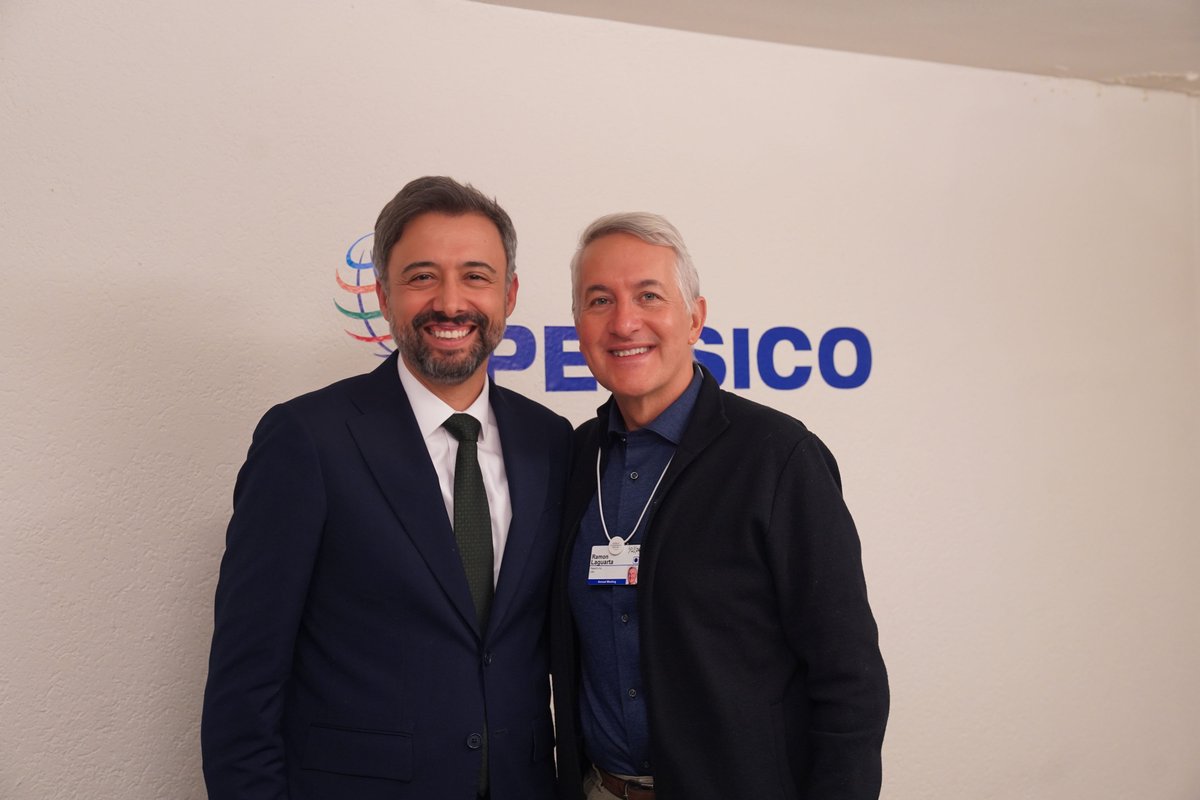 At <a href="/IFAD/">International Fund for Agricultural Development</a>, we know engaging with the private sector is a crucial part of #FoodSystems transformation.

It was a pleasure to meet <a href="/ramonlaguarta/">Ramon Laguarta</a>, CEO &amp; Chairman of <a href="/PepsiCo/">PepsiCo</a>, at #Davos2024 to explore how large corporations can further lean in to the regenerative agriculture space.