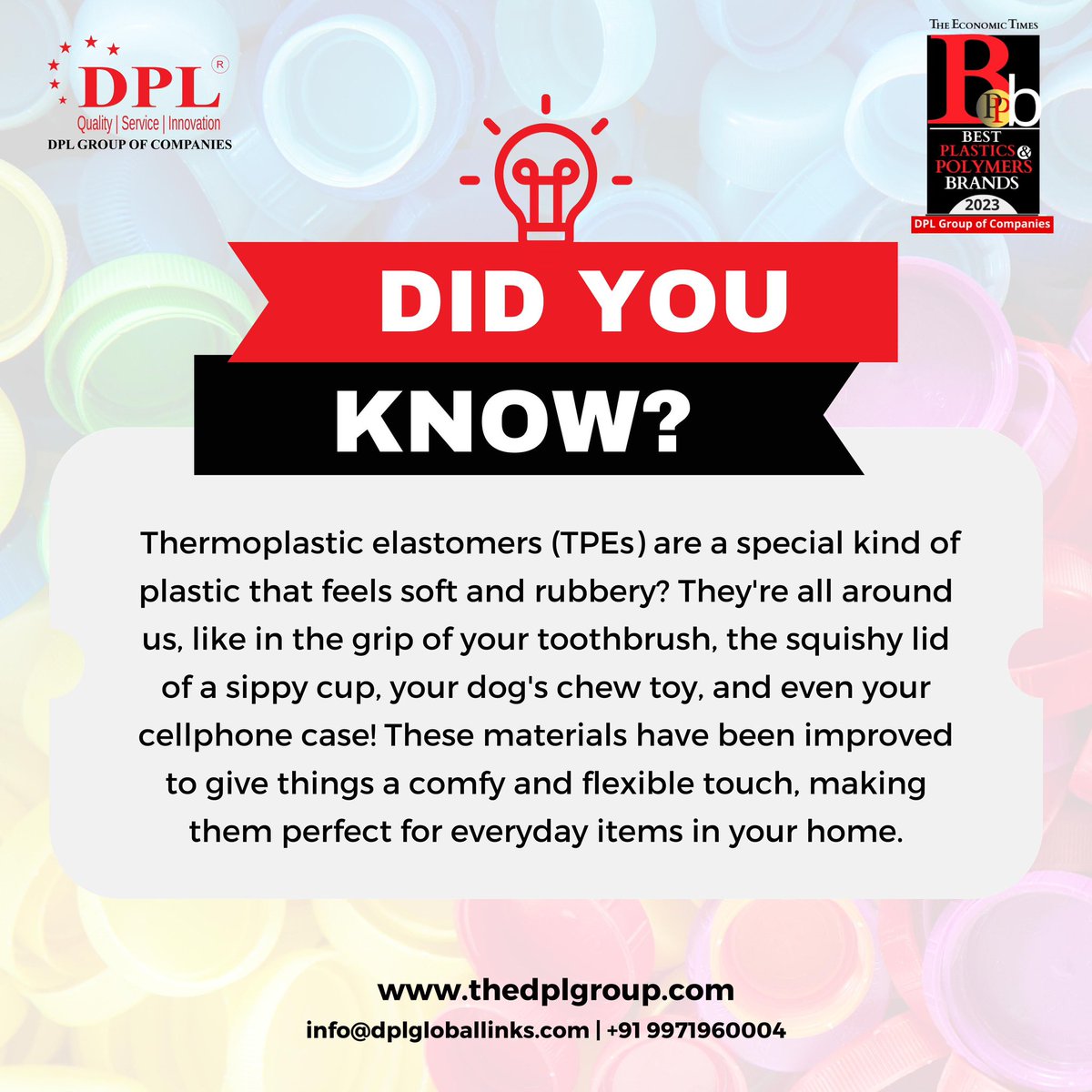 🤔

.

#DPL #DPLGroup #ComfortRedefined #FootwearInnovation #DPOFOAM #ADCL #PlaticIndustry #PlasticInnovation #BlowingAgent #FunFact #DidYouKnow #TPE