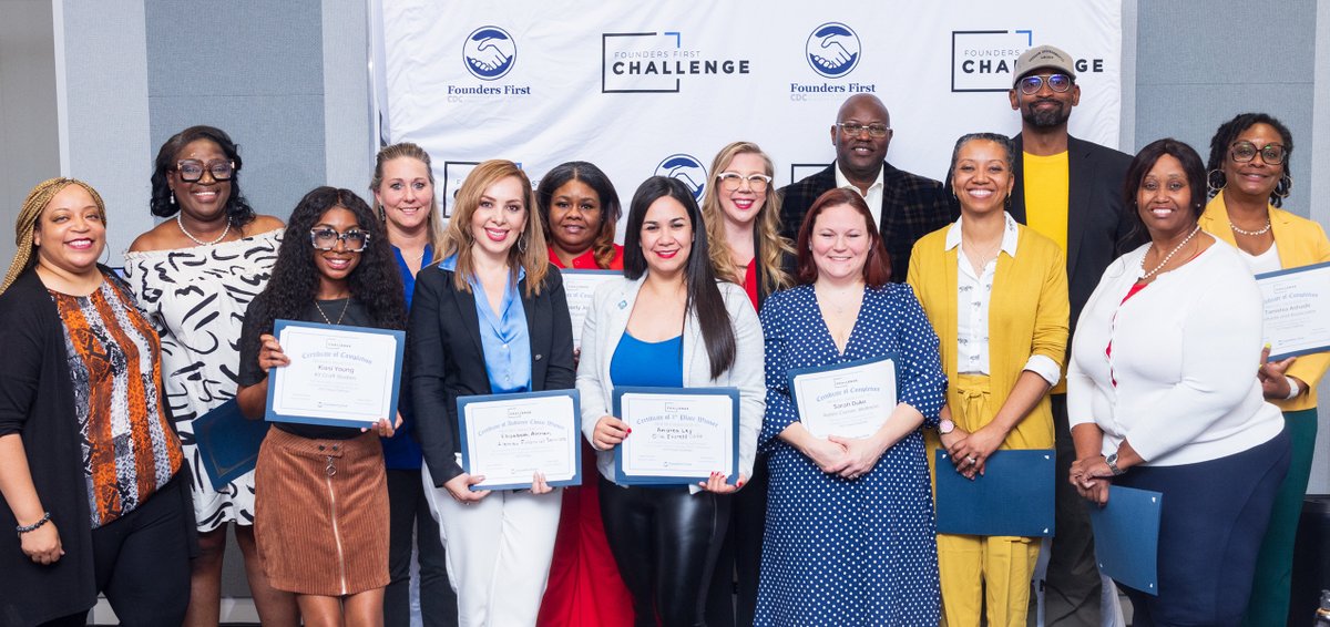 We're excited to share the achievements of our Texas program graduates from the Founders First CDC Challenge Business Accelerator program. Congratulations on completing the program, and a big thanks to all of the partner judges! 👏 #TexasBusiness #TexasEntrepreneur
