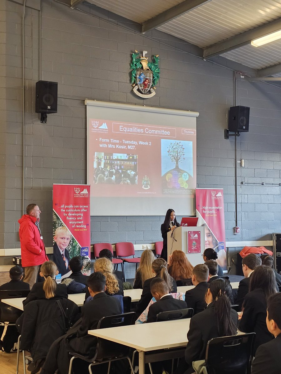 Day 4 <a href="/CockshutHillSch/">Cockshut Hill School</a> and our Head Student showcases all the work of our school committees. She spoke with confidence and pride in our #NothingButTheBest school motto and is on her way to #ScalingNewHeights