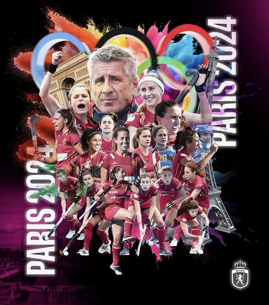 Enhorabuena a jugadoras y staff de la <a href="/AbsolutaFem/">RedsticksHockeyFem</a>!!!

Clasificadas para <a href="/Paris2024/">Paris 2024</a>!!!

Especial felicitación para los representantes del <a href="/RCPoloBarcelona/">Real Club de Polo de Barcelona</a> 
<a href="/carlosgcuenca/">Carlos Garcia Cuenca</a> 
<a href="/Lore_gut7/">Lorena Gutiérrez Zulaica</a> 
<a href="/msegu28/">Marta Segú</a> 
<a href="/Xanti20/">Xantal Giné</a> 
<a href="/Cotiiteves/">Coti Amundson Teves</a> 
<a href="/patrialvareez/">Patricia Álvarez</a>

 Objetivo conseguido! 🎯

#Preolímpico2024