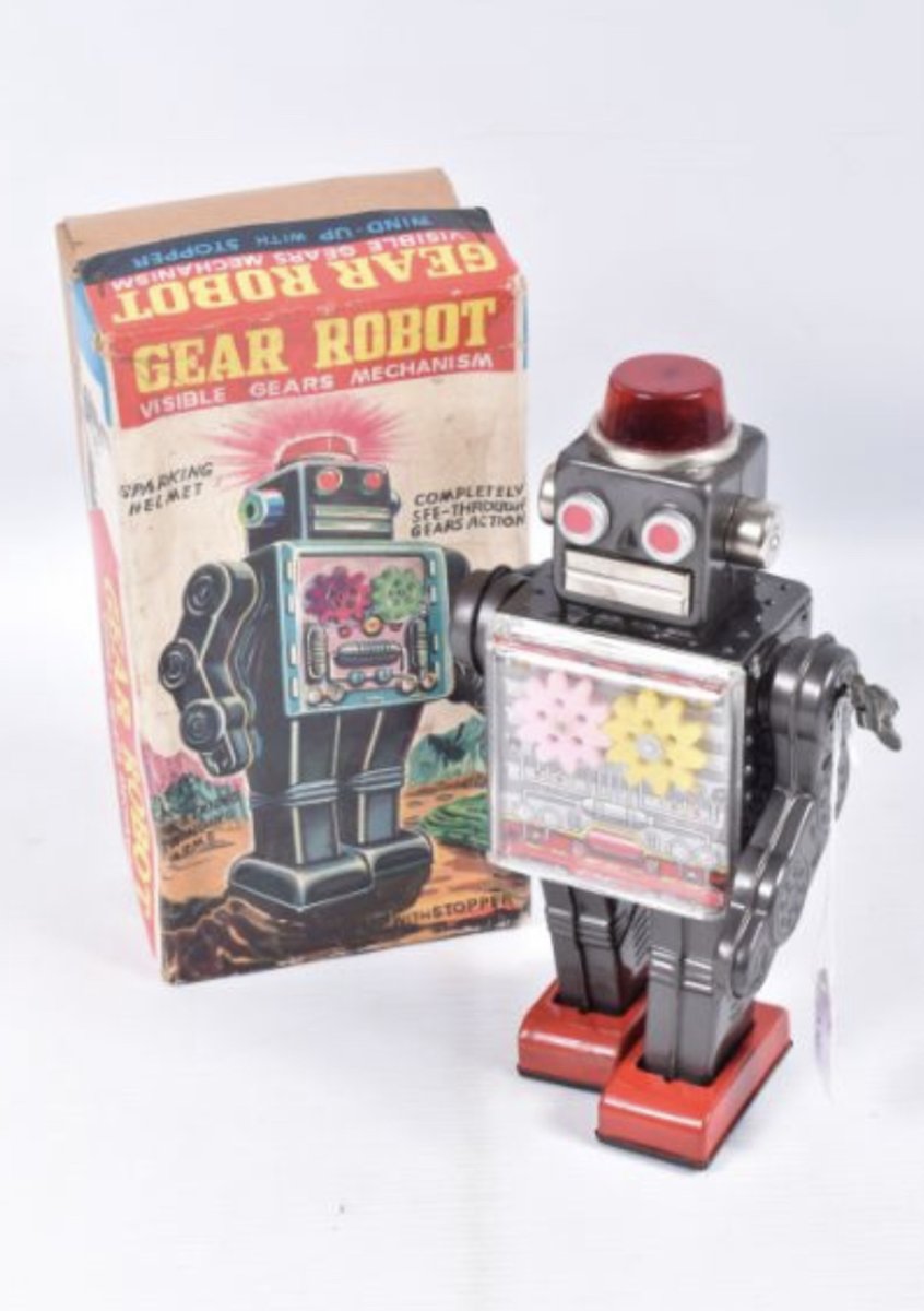 Our Tamworth auction is on Wednesday 24th of January😀

LOT 464 - WW1 era aeroplane propeller
LOT 370 - WW1 casualty group of medals
LOT 345 - A large collection of worldwide postal history 
LOT 24 - A Horikawa tinplate clockwork gear robot 

Read more - richardwinterton.co.uk/news/chocks-aw…