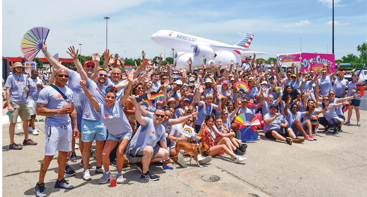 LGBTQChamberDFW's tweet photo. 𝐏𝐫𝐢𝐝𝐞 𝐄𝐁𝐑𝐆 𝐦𝐚𝐤𝐞𝐬 𝐀𝐦𝐞𝐫𝐢𝐜𝐚𝐧 𝐀𝐢𝐫𝐥𝐢𝐧𝐞𝐬 𝐚 𝐛𝐞𝐭𝐭𝐞𝐫 𝐩𝐥𝐚𝐜𝐞 𝐭𝐨 𝐰𝐨𝐫𝐤

Click here to read more.
https://t.co/SEGaohulIm https://t.co/Vi22ARlLsS
