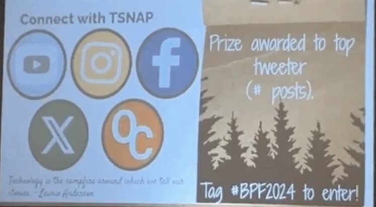 Ways to connect with <a href="/tsnaptalk/">TSNAP</a>