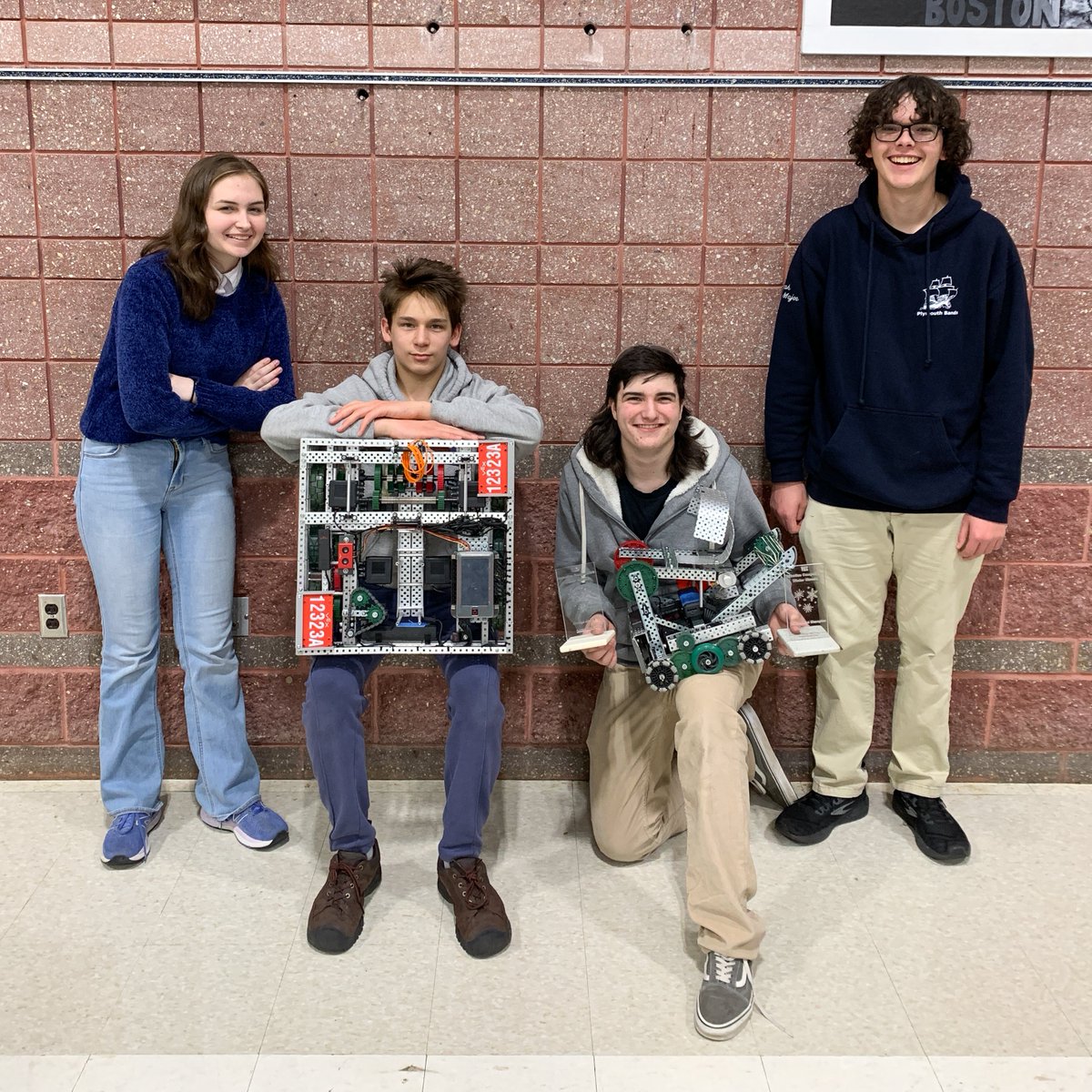 🤖 Congrats to the <a href="/PlymouthNorthHS/">Plymouth North HS</a> Eagles Robotics Teams <a href="/PN_Engineering/">Plymouth North HS Engineering</a> for winning the Design Award, Excellence Award &amp; Tournament Champs at the <a href="/VEXRobotics/">VEX Robotics</a> competition in Mashpee! 🏆 Best of luck at Regionals in February! Read more: facebook.com/PlymouthPublic…