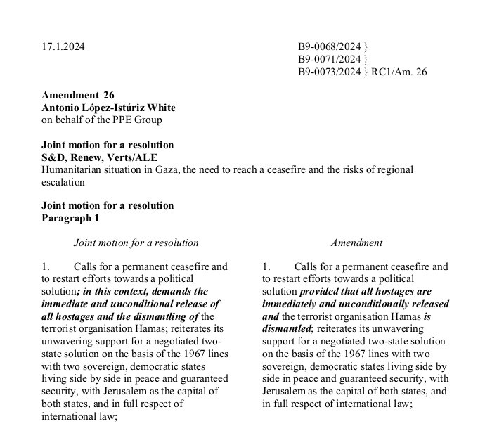 ClareDalyIRL's tweet image. The resolution passed by the European Parliament  today on #Gaza is not a &quot;call for a permanent ceasefire.&quot; It is an open-ended  license for genocide.

Read our press statement on how @EPPGroup and @FineGael have given Israel a green light to keep going:

claredaly.ie/press-release-…