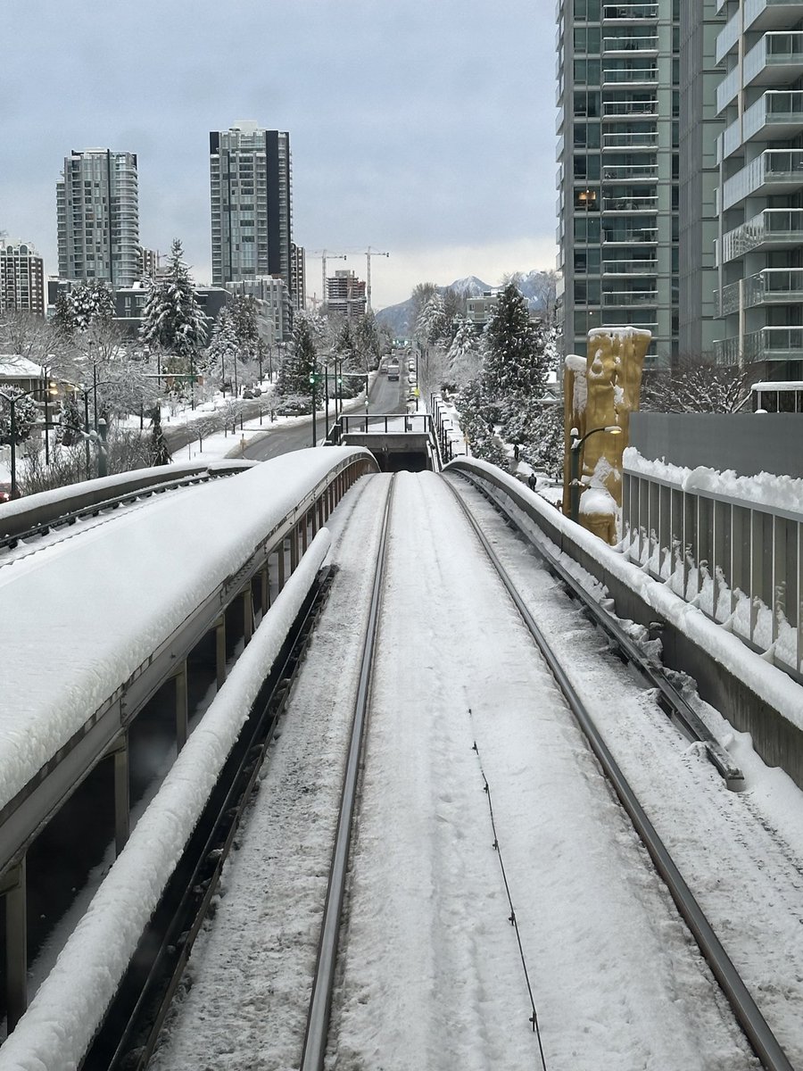 Good to be back in Vancouver. Grateful for Canada Line.