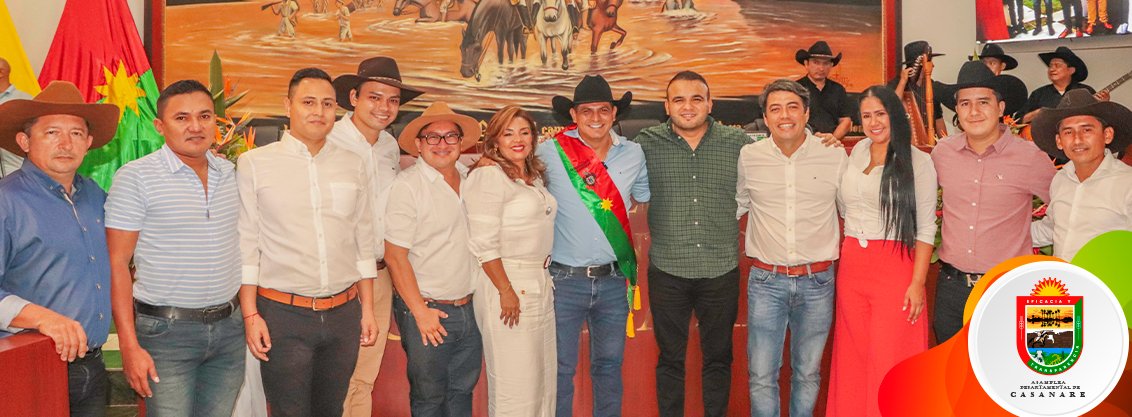#Casanare | Así se vivió el 1 de enero la posesión de los 11 diputados que conformarán la Asamblea Departamental de Casanare en el periodo 2024 - 2027.