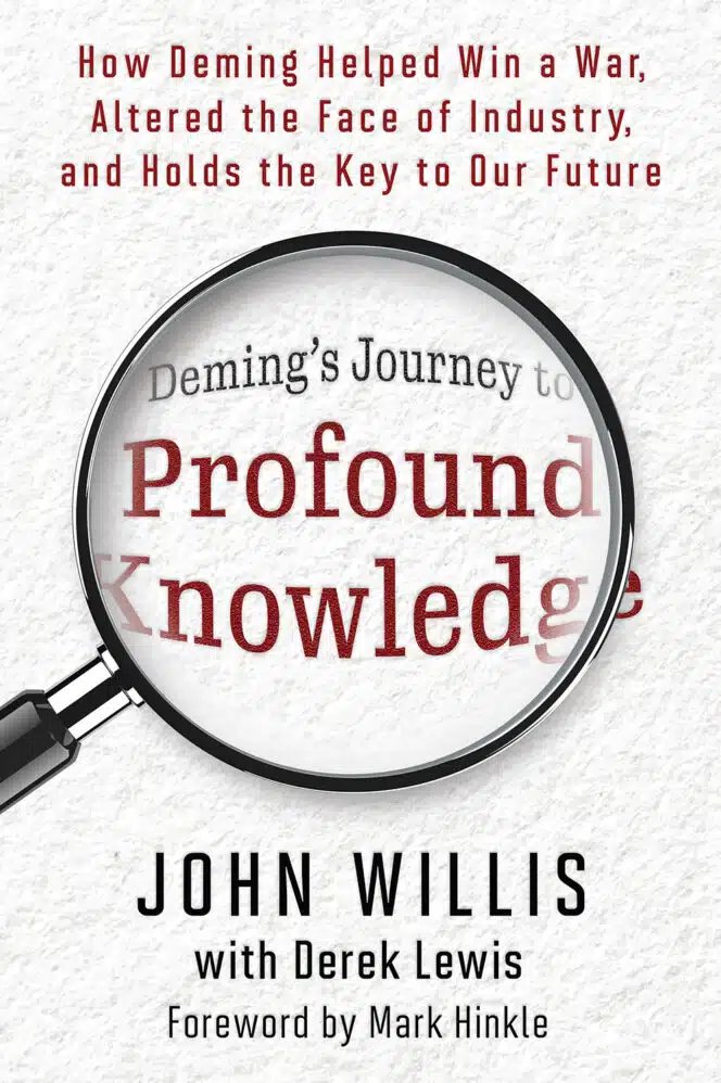 I recently read the new @ITRevSummit book by Deming’s Journey to Profound Knowledge by John Willis and Derek Lewis. It was a fascinating worthwhile read. I highly recommend it. itrevolution.com/product/deming…