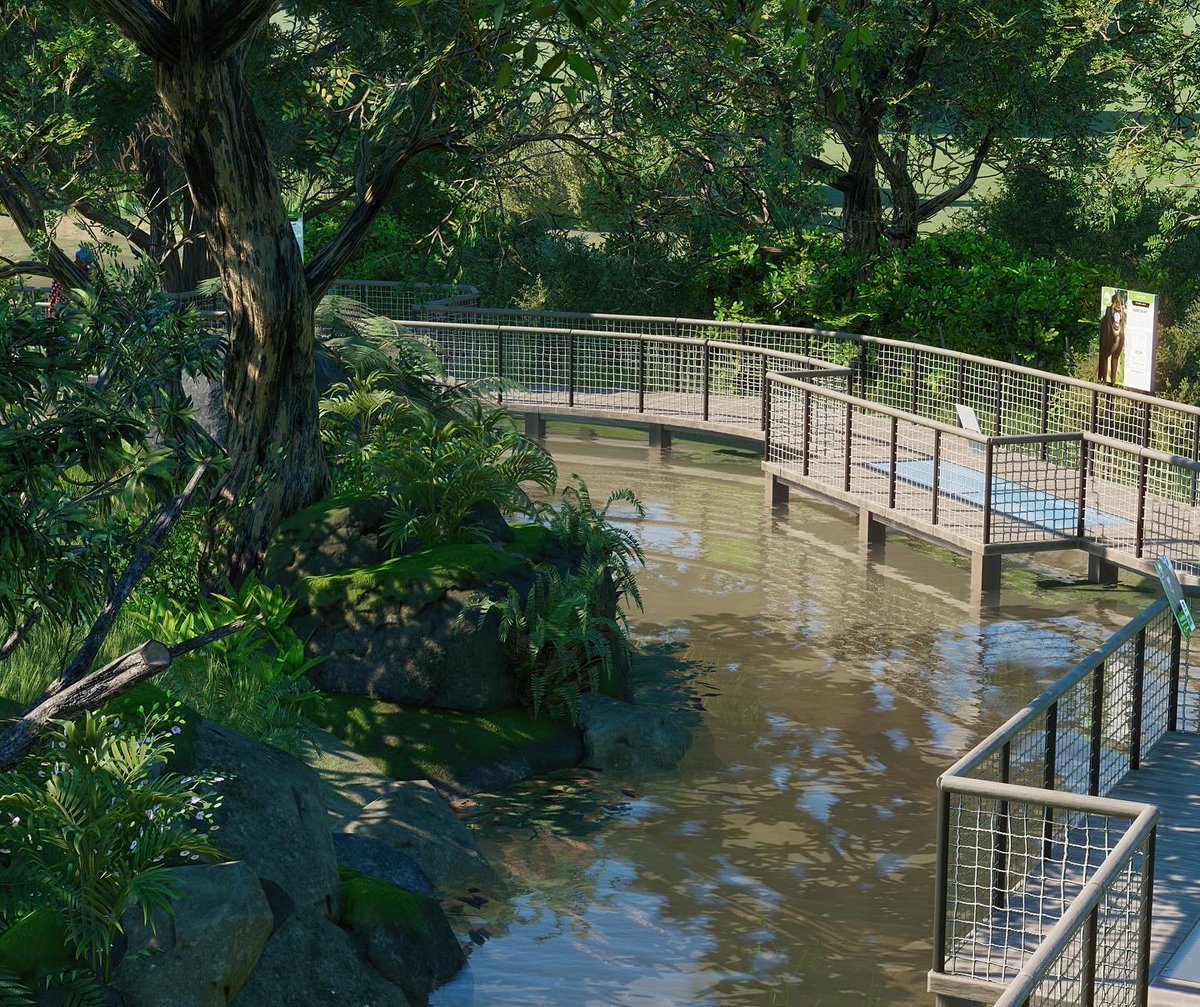 We have been so busy taking care of our Lar Gibbons (those guys can be a lot) that it took us a while to share the news about the opening of the new African House created by our whole design team! 🥳

Come &amp; visit it to find out what our new Pygmy Hippos &amp; Mandrill are up to! 🦛