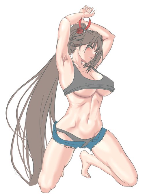 #何だっていい過去作品を掲載するチャンスだ
#瑞鶴 
#アズールレーン
えっ?
過去作はって人気投票支援していいんか?? 