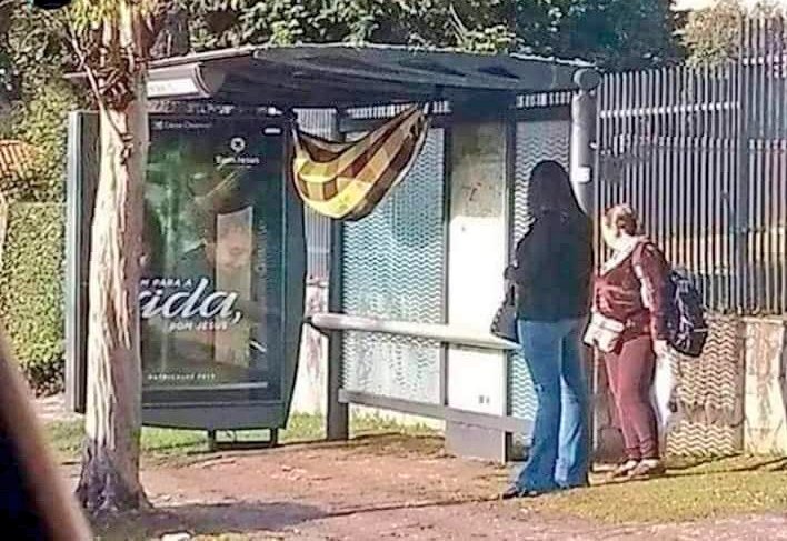 El linyera de mi barrio esperando convertirse en mariposa