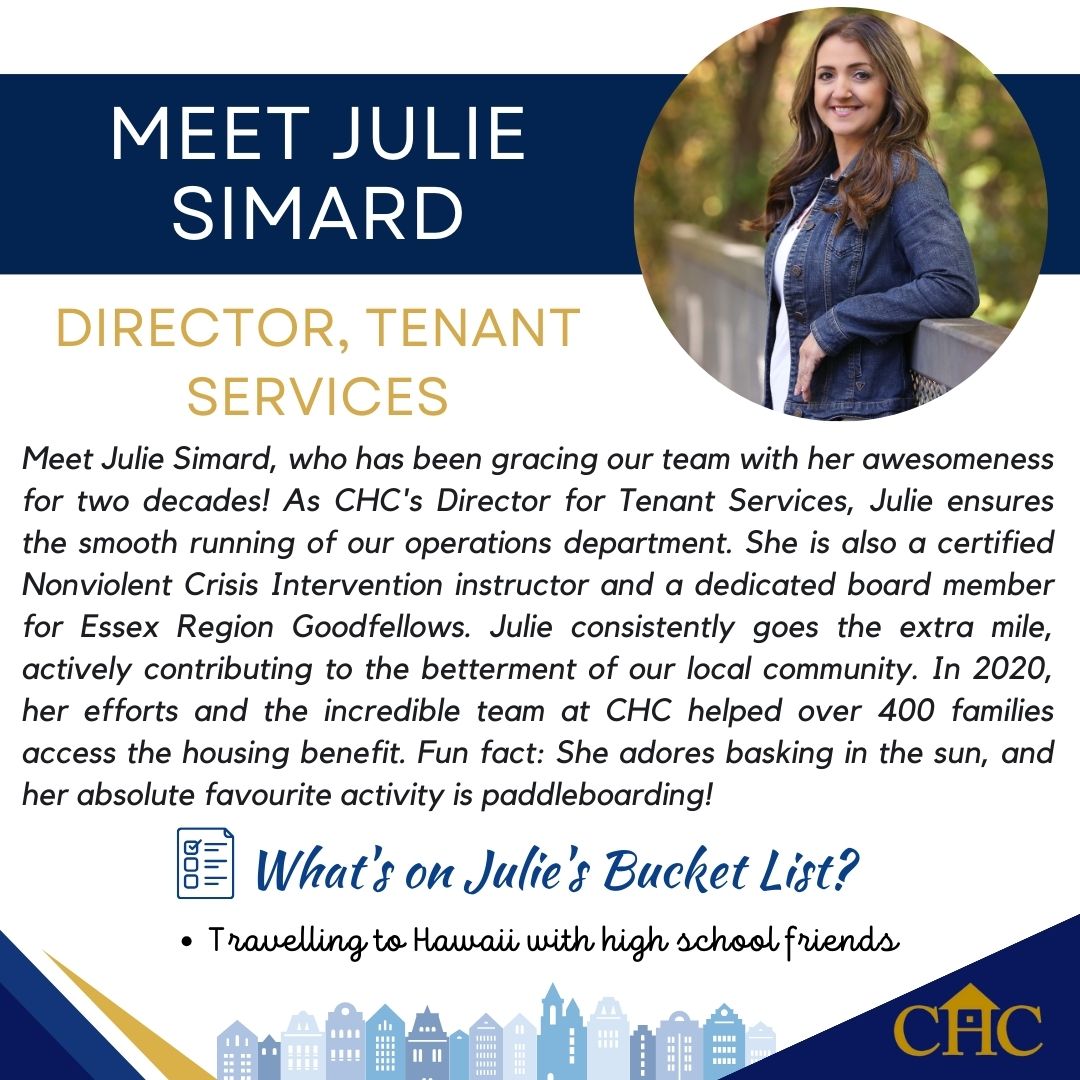 For the past 20 years, Julie Simard has been brightening up our workplace with her energy and talent! Oh, and did we mention she's a proud mom of three? #EmployeeSpotlight #TeamExcellence #WECHCJourney