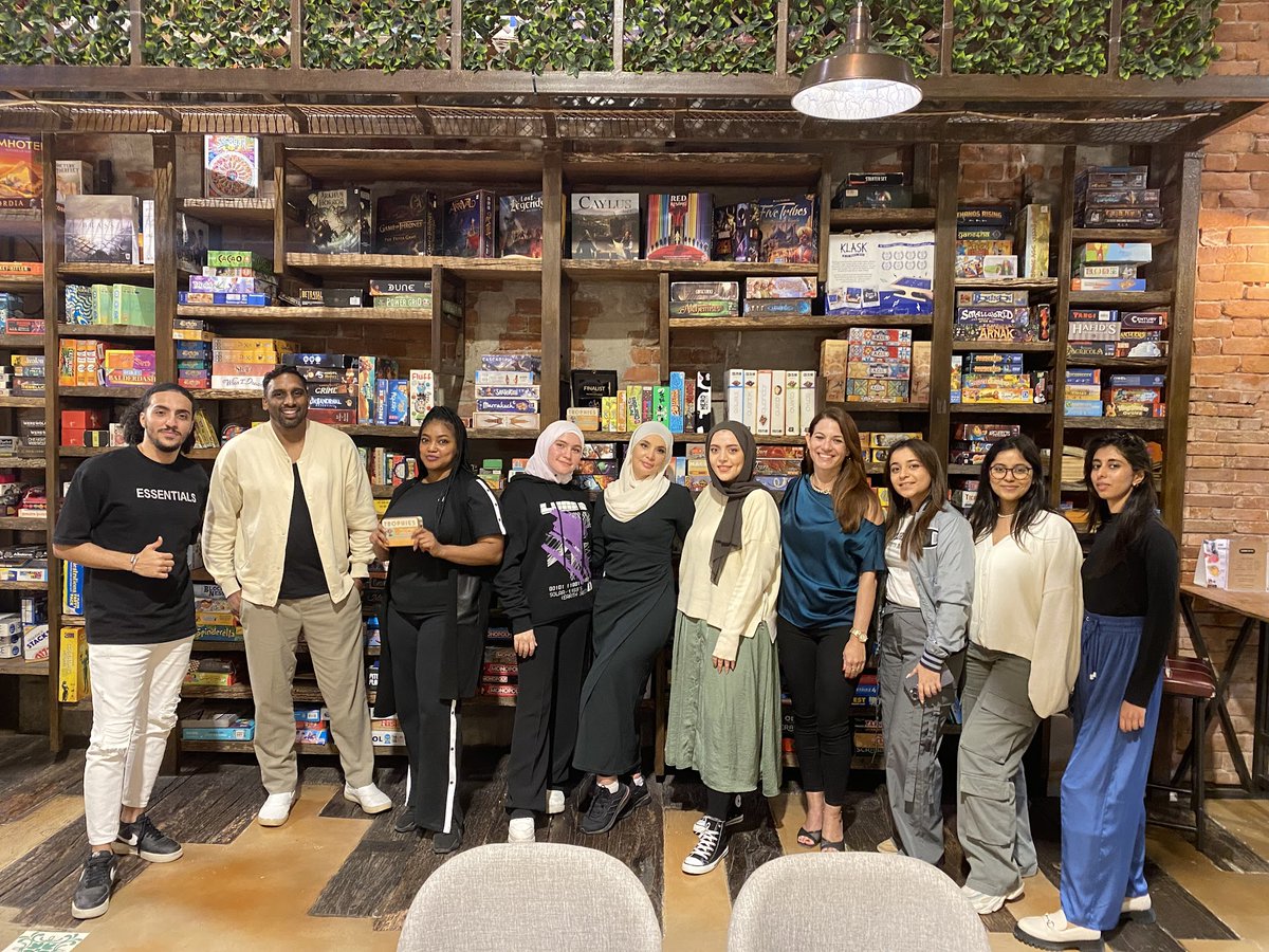 Great to spend some time with my team as a boardgame café.