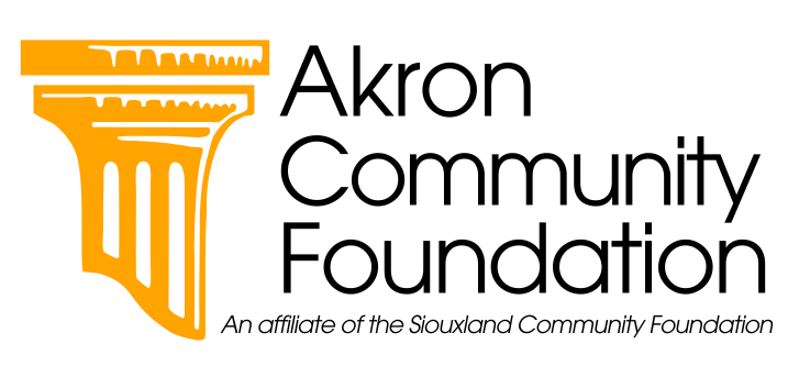 SiouxlandCF's tweet photo. The Akron Community Foundation grant application deadline is Noon, February 1. Nonprofit organizations and units of local government that serve the 51001 zip code area are encouraged to apply at https://t.co/upnxe9qGKA today! https://t.co/9Zwjj7EY2W