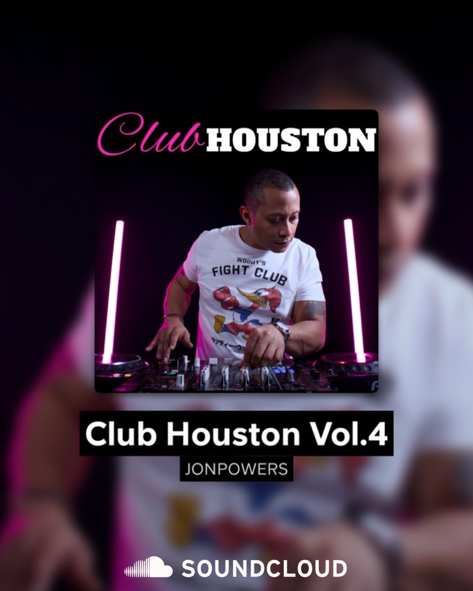 djjonpowers's tweet photo. JUST RELEASED!🎧🎧
CLUB HOUSTON Vol.4 🔥🔥
Follow me on #soundcloud and listen to my latest mix release for my high energy mix series. Click the link in my bio!. https://t.co/gQ33Cr5sEy