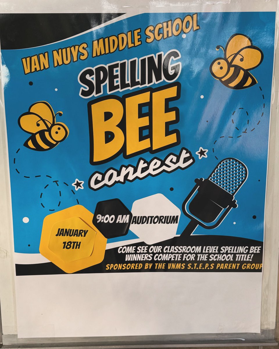 VNMS Spelling Bee