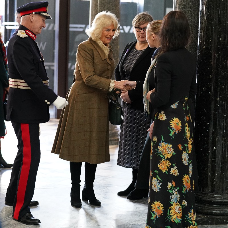 RoyalFamily's tweet photo. The Queen has opened a new ‘Safe Space’ at @AbdnArtMuseums, which will offer help and support to people who are personally suffering or suspect someone may be living with domestic abuse.

The space will be managed by staff who have received specialist training.