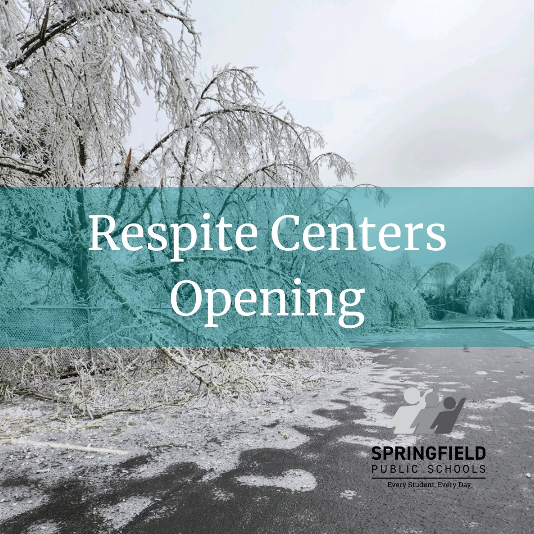 SPS is opening two of its schools for students and their families to help provide relief following this ice storm emergency.

The centers will be open today, Thursday, from 4pm-7pm and Friday from 7am-7pm.

Full details, including meal times, here: smore.com/d4r2p