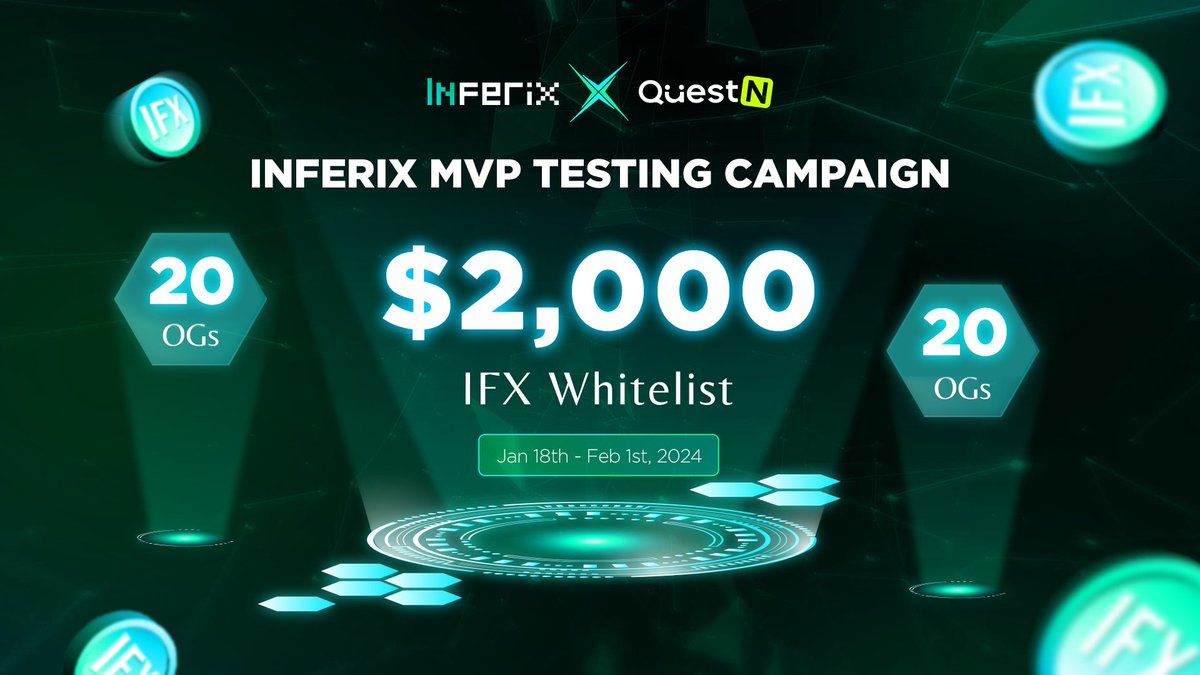 InferixGPU's tweet image. 🔊InferiX MVP Testing Campaign is live‼️

🔸Requirements
➤ Try out MVP
➤ Quote this tweet
➤ Join our Discord

🔸Campaign app.questn.com/quest/85799704…

🔸Guide
medium.com/@inferixgpu/te… 

Ready, test and win! ✨ 
#InferiX #DePINs $IFX #Campaign #QuestN
