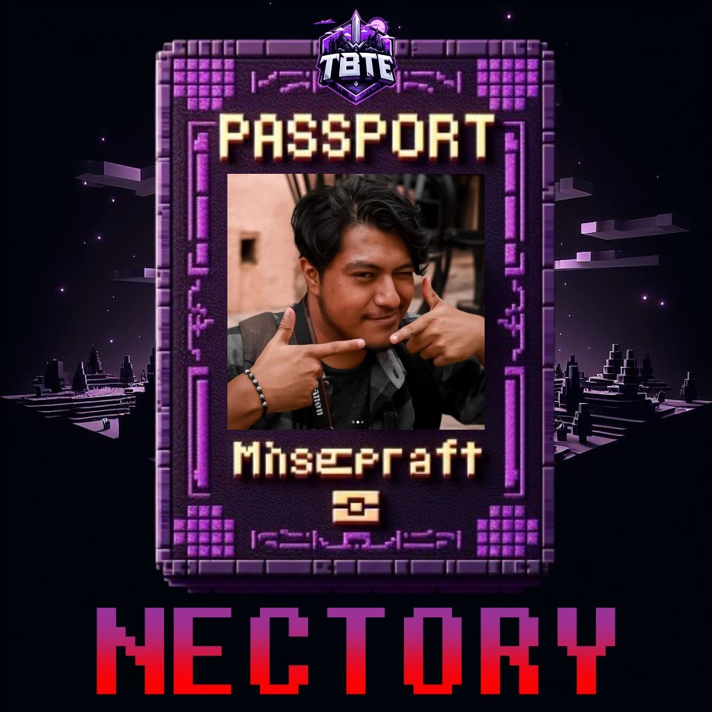 T_B_T_E's tweet photo. Le damos la bienvenida a TBTE al sr @nectory8 que estará planeando para el server?⚒️ https://t.co/EkvVisWUxI