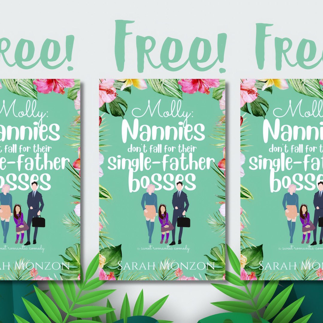 Freebie book alert! If you haven’t read Molly: Nannies Don’t Fall for Their Single-Father Bosses yet, then now is the perfect time. 

amazon.com/Molly-Sweet-Ro…