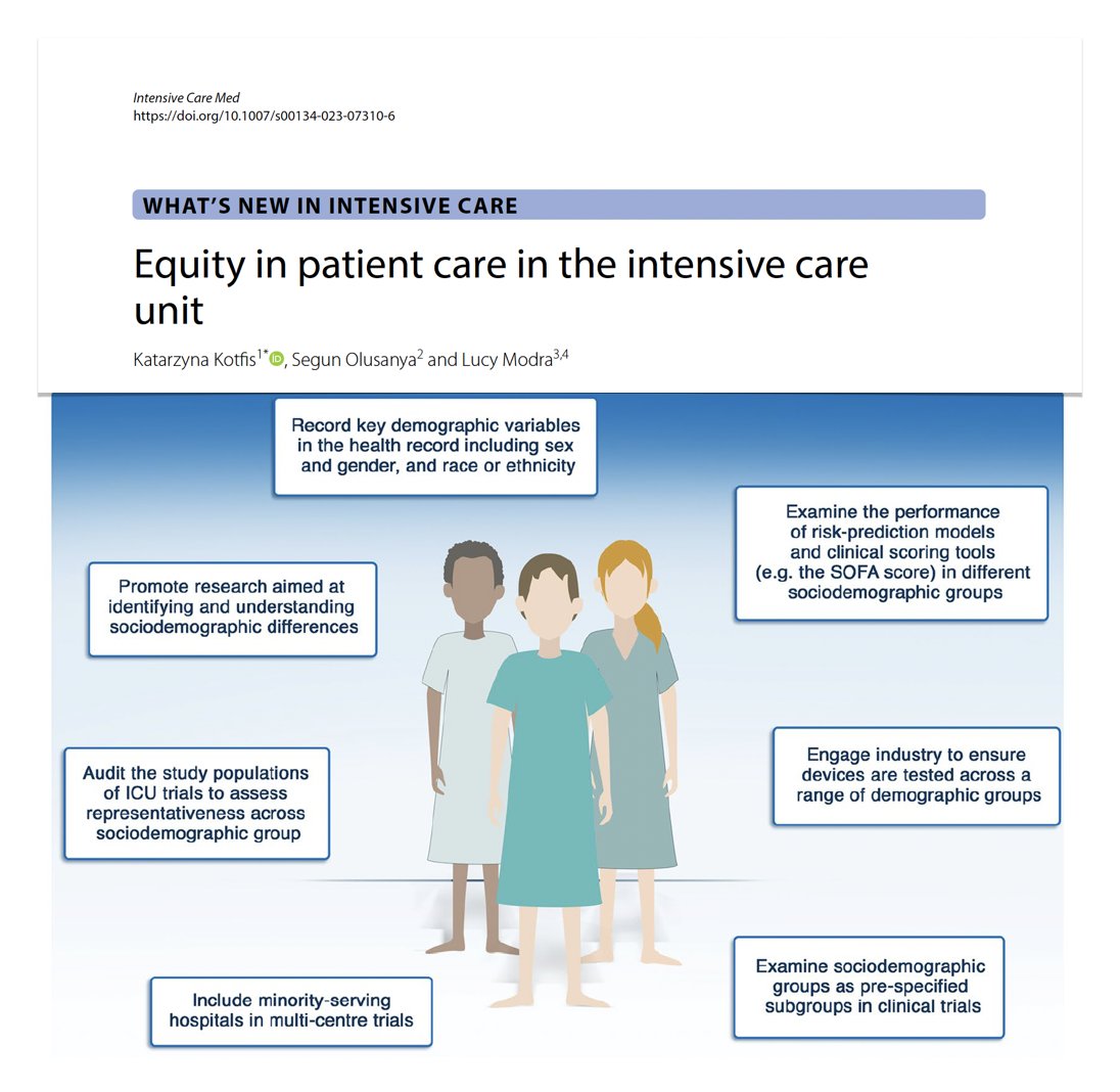 yourICM's tweet photo. Equity in patient care in #ICU
⚖️ pursuing equity, attending to sociodemographic differences
⚖️ disparities in intervention between races &amp; ethnicities
⚖️ sex and gender equity
⚖️ socioeconomic status
⚖️ pursuing equity: path forward
#FOAMcc on @yourICM 
🔓https://t.co/5vkuClwFC1 https://t.co/6PlJFwyZlA