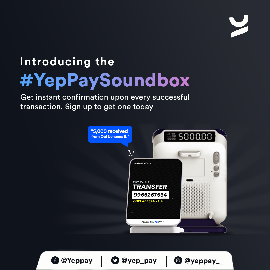 yep_pay's tweet photo. Are you a business owner frustrated by the long confirmation wait times for fund transfers? Say goodbye to the delays! Experience a smooth and instant payment confirmation process with the Yep! Pay Soundbox. https://t.co/TNKJuUG2aK