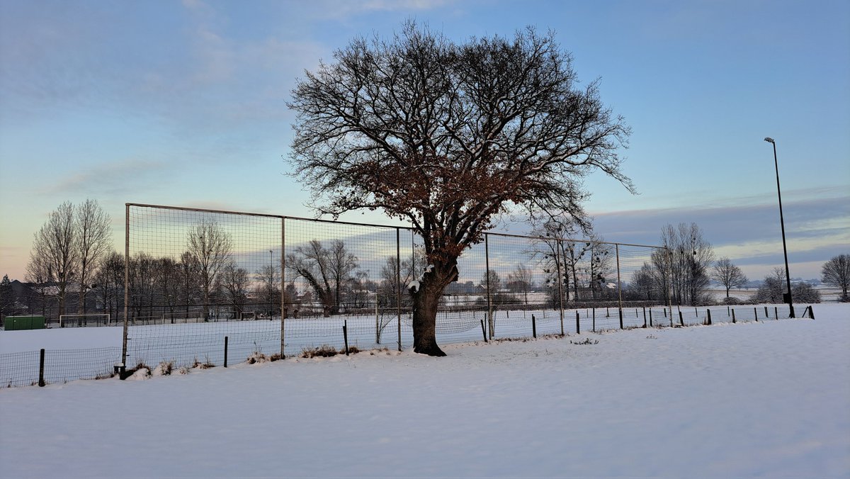 markanneveldt's tweet photo. Uit de serie "Besneeuwde voetbalvelden" dit pareltje van vv Partij @FootballCulture https://t.co/RtJTNdn3Fs