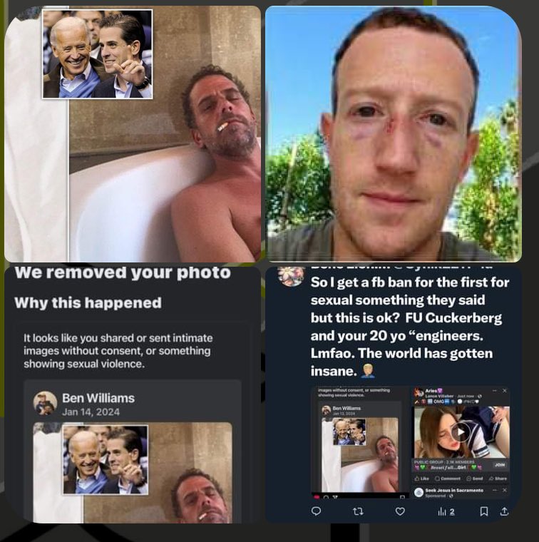 So, I get a ban for this, but someone else posted the last pic but that’s ok? 🤦🏼‍♂️