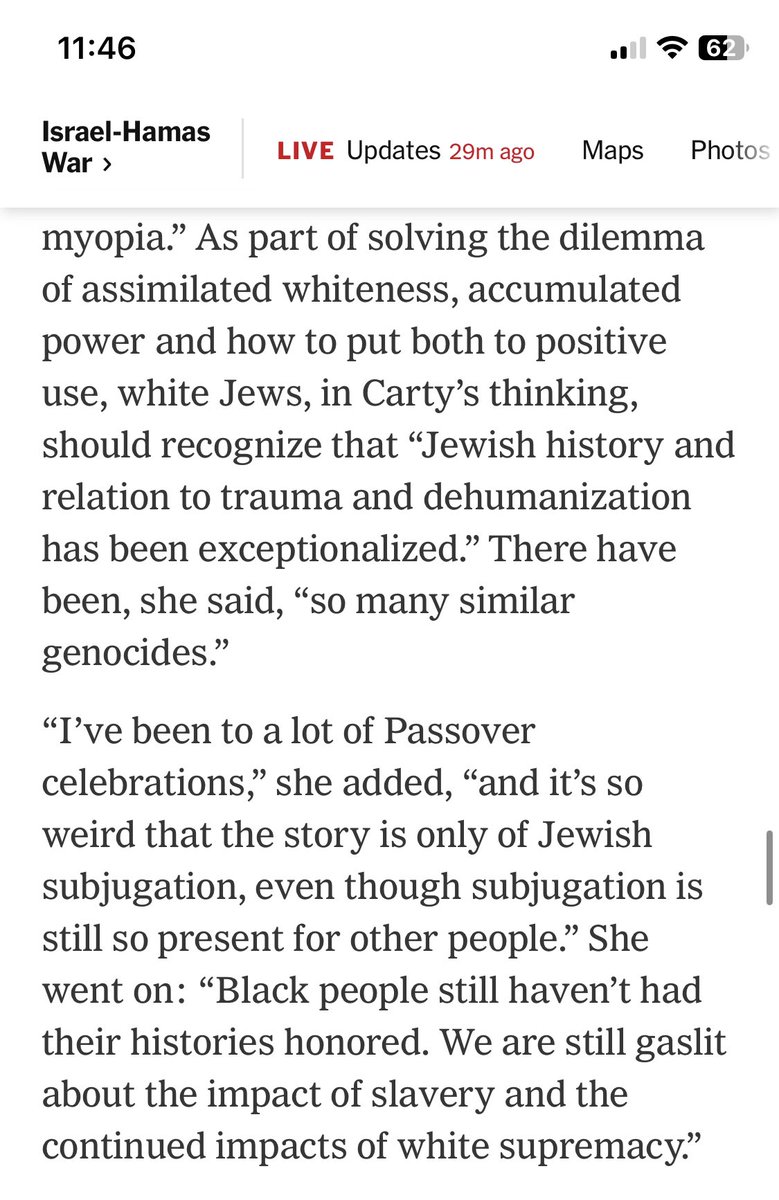 “Why don’t the Jews just stop observing Passover and get over the Holocaust already” is a take, I guess.