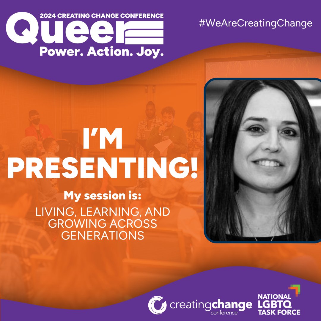Excited for our HIV/Aging Policy Advocate to speak at Creating Change! Join us on Jan 19th in New Orleans for Session 2: Living, Learning, and Growing Across Generations. Register here: thetaskforce.org/creating-chang…  #WeAreCreatingChange