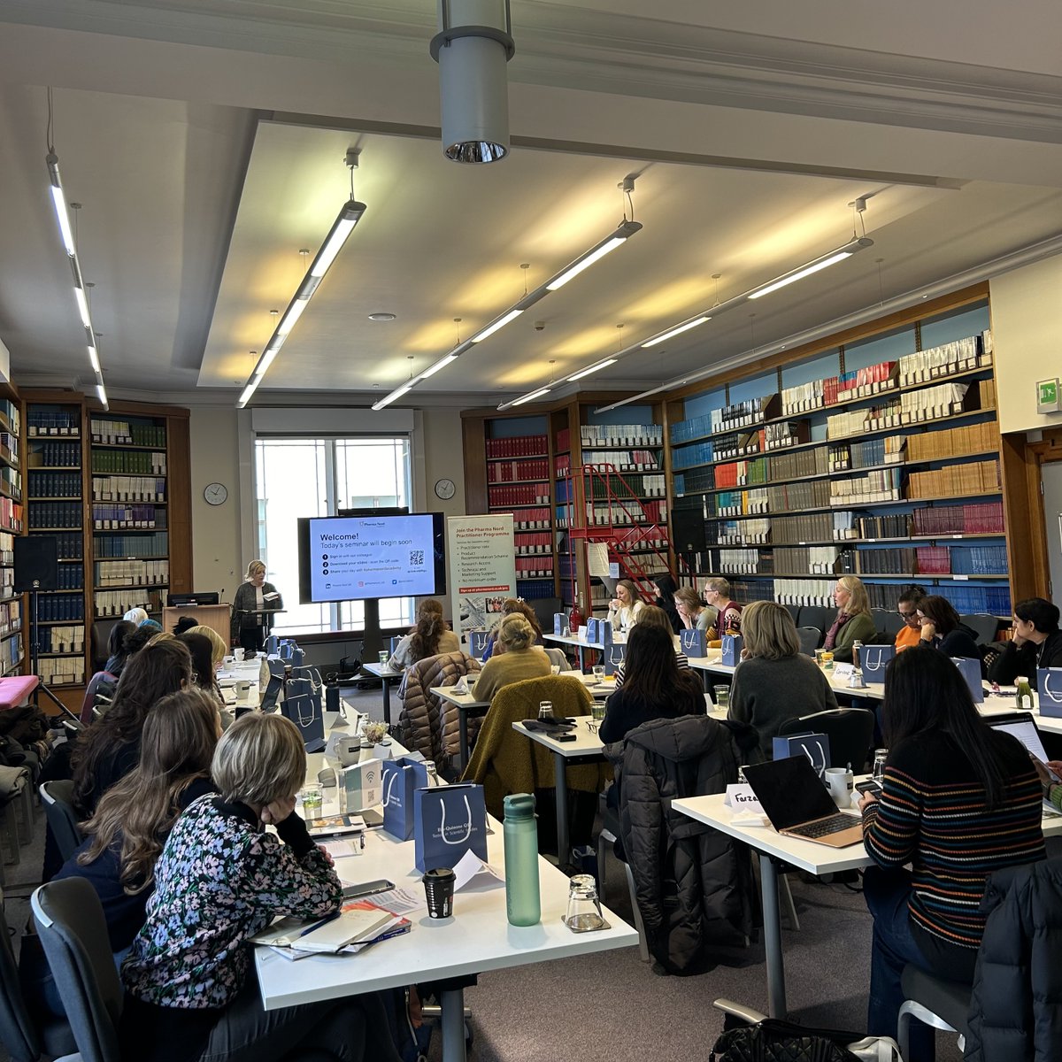 The first full house of the new year! 🌟 Today our new #seminar series began in #London at the Royal Society of Medicine!

With 8 seminars already sold out, this one is not to miss! See below for more info 👇

pharmanord.co.uk/events

 #nutritioneducation #optimisingenergy