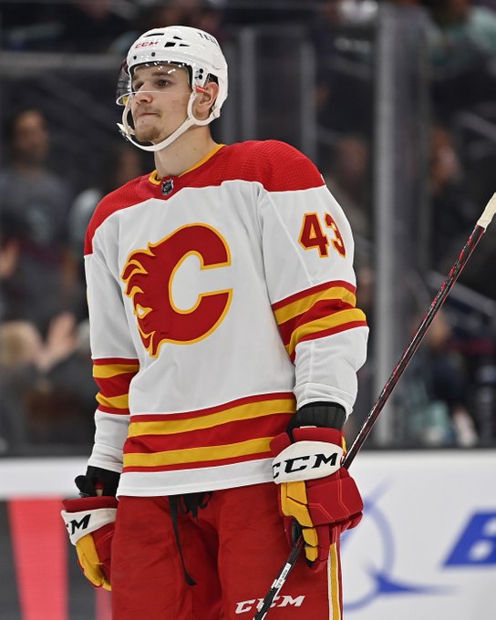 Adam Klapka in a pre-season game