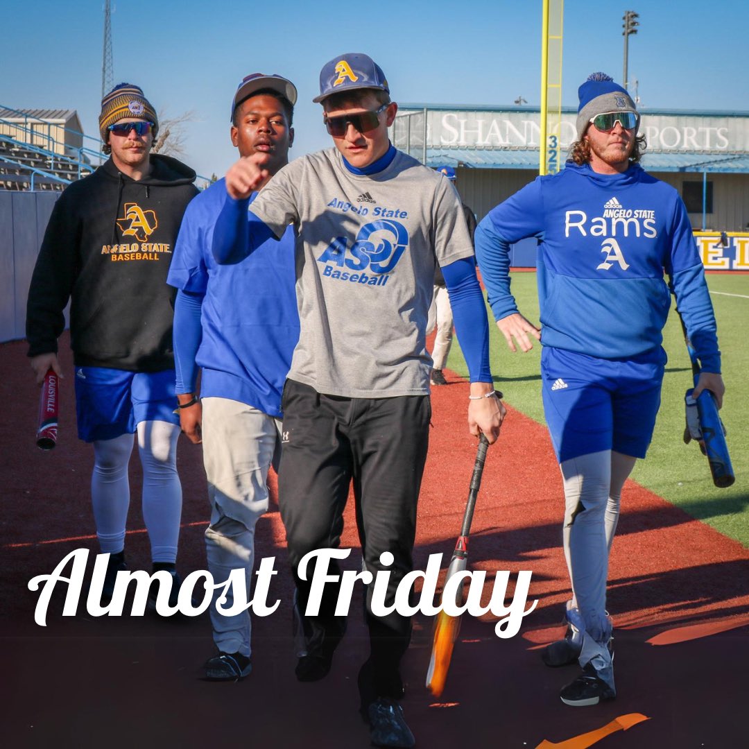 Almost Friday. #ComeAndTakeIt #AngeloState