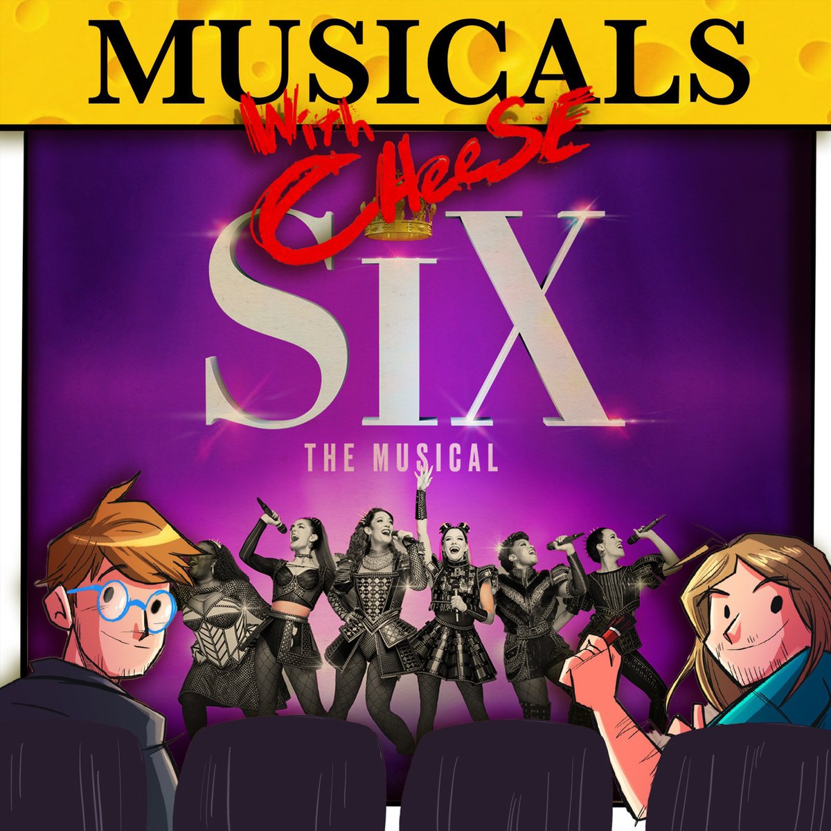 MusicalsCheese's tweet photo. "Divorced, Beheaded, Died, Divorced, Beheaded, Survived!" 

WE FINALLY DID IT!

Grab your history books and girl pop albums because this week we're diving into the West End/Broadway sensation "Six the Musical." This has been a long time coming and you won't believe our wild takes https://t.co/Y5011DGOo8
